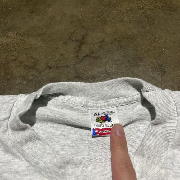 Vintage 90s German Pride Grey Germany Graphic T-Shirt - Picture 4 of 4